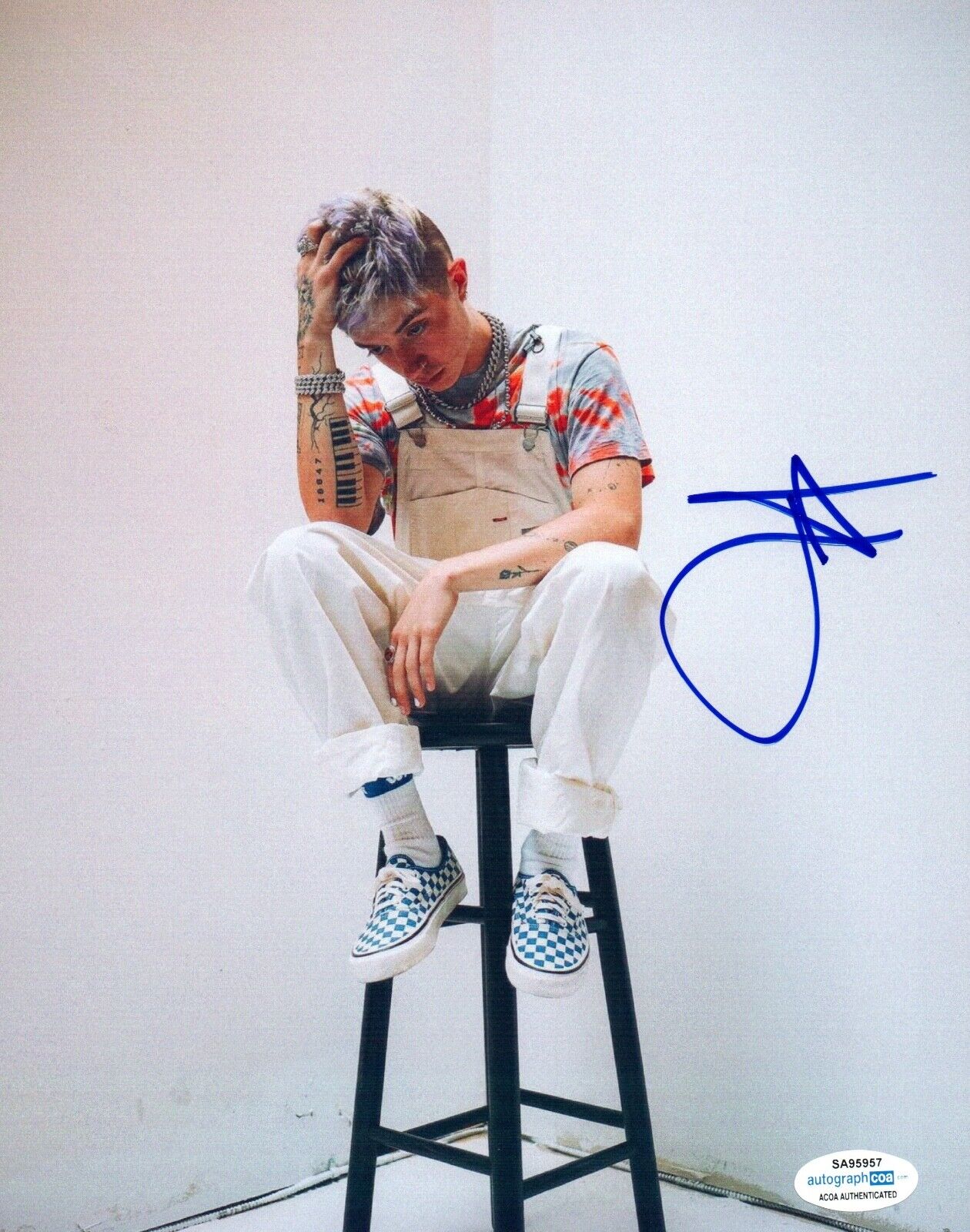 Jack Avery Signed Autographed 8x10 Photo Poster painting Why Don't We Singer ACOA COA