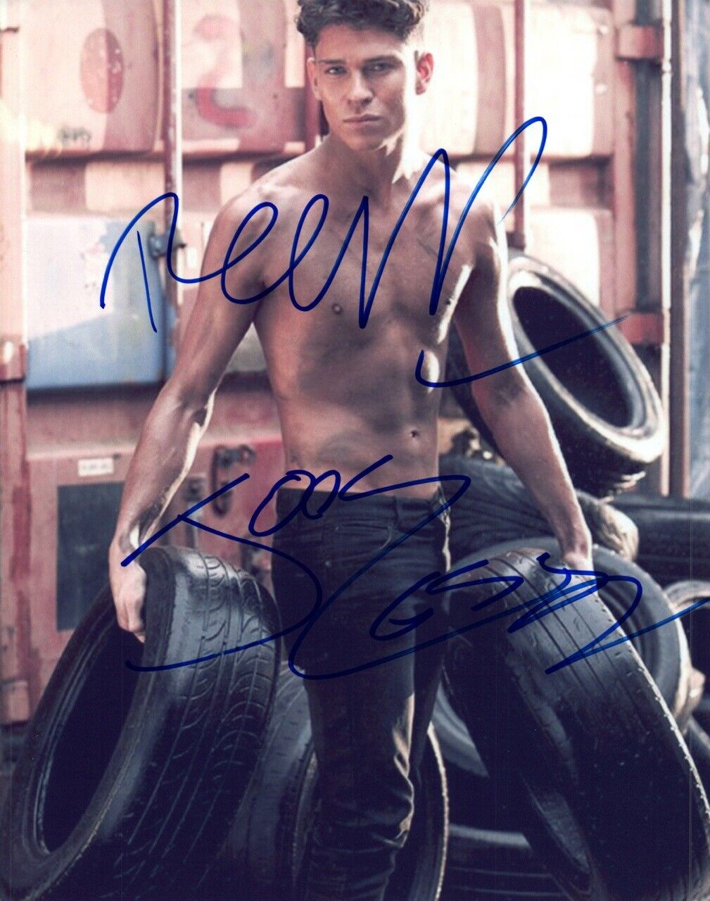 Joey Essex Signed 8x10 Photo Poster painting The Only Way Is Essex Towie Shirtless Actor COA