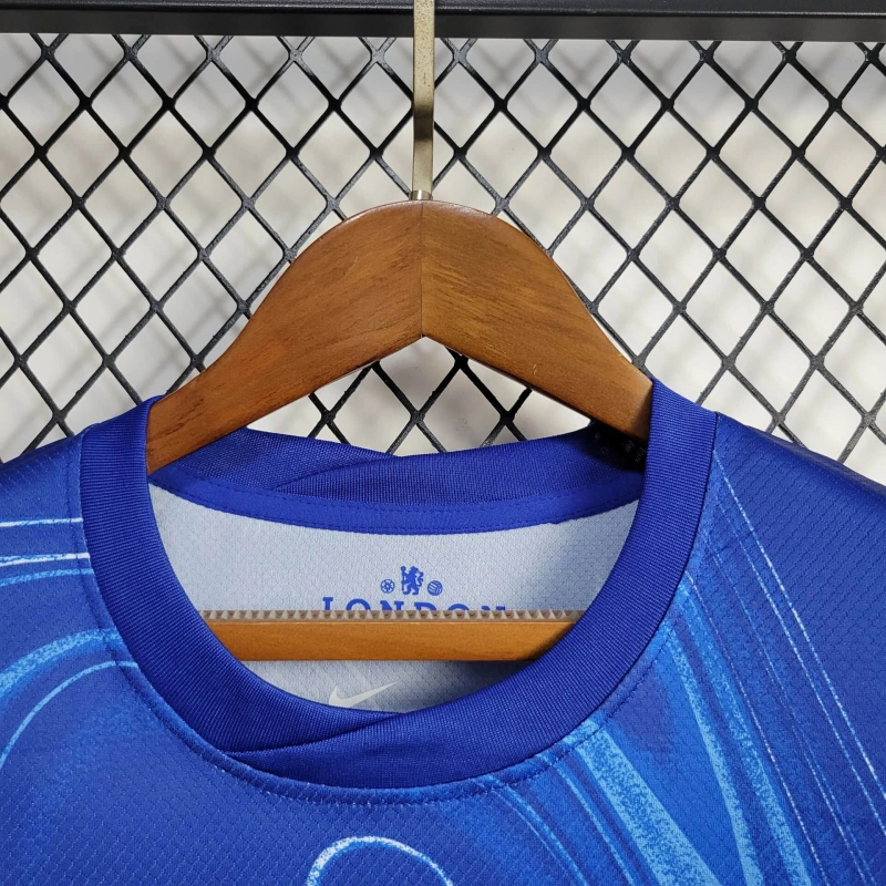 24/25 Chelsea Home Kids Kit Football Jersey Thai Quality