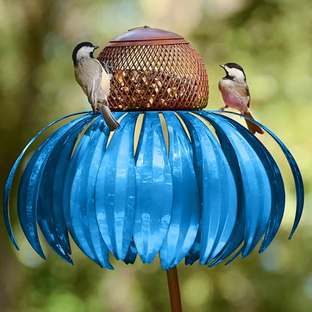 Sensation Pink Coneflower Bird Feeder