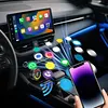 CarPlay Wireless Adapter for Android Plug and Play Compatible with Most Cars Smart Car Screen Mirroring Adapter Low Latency (Not for HUAWEI & Hicar)