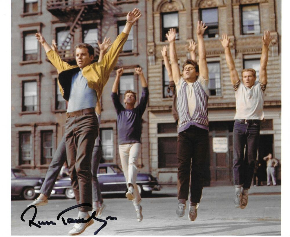 Russ Tamblyn West Side Story Original Autographed 8X10 Photo Poster painting #13