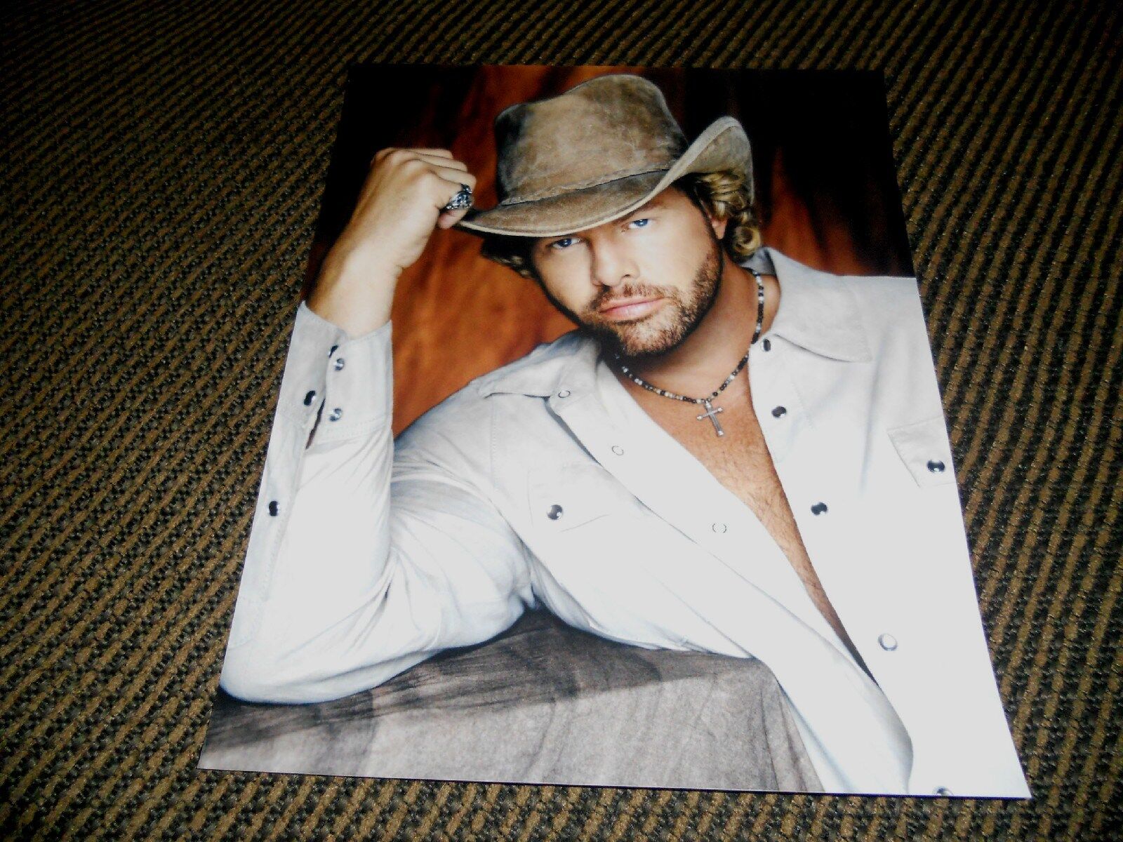 Toby Keith Sexy Country Music Promo Color 8x10 Photo Poster painting #1