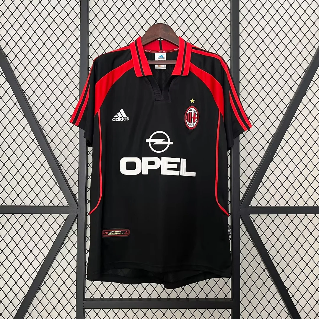 Retro 2000/2001 AC Milan Third Away Football Shirt Thai Quality