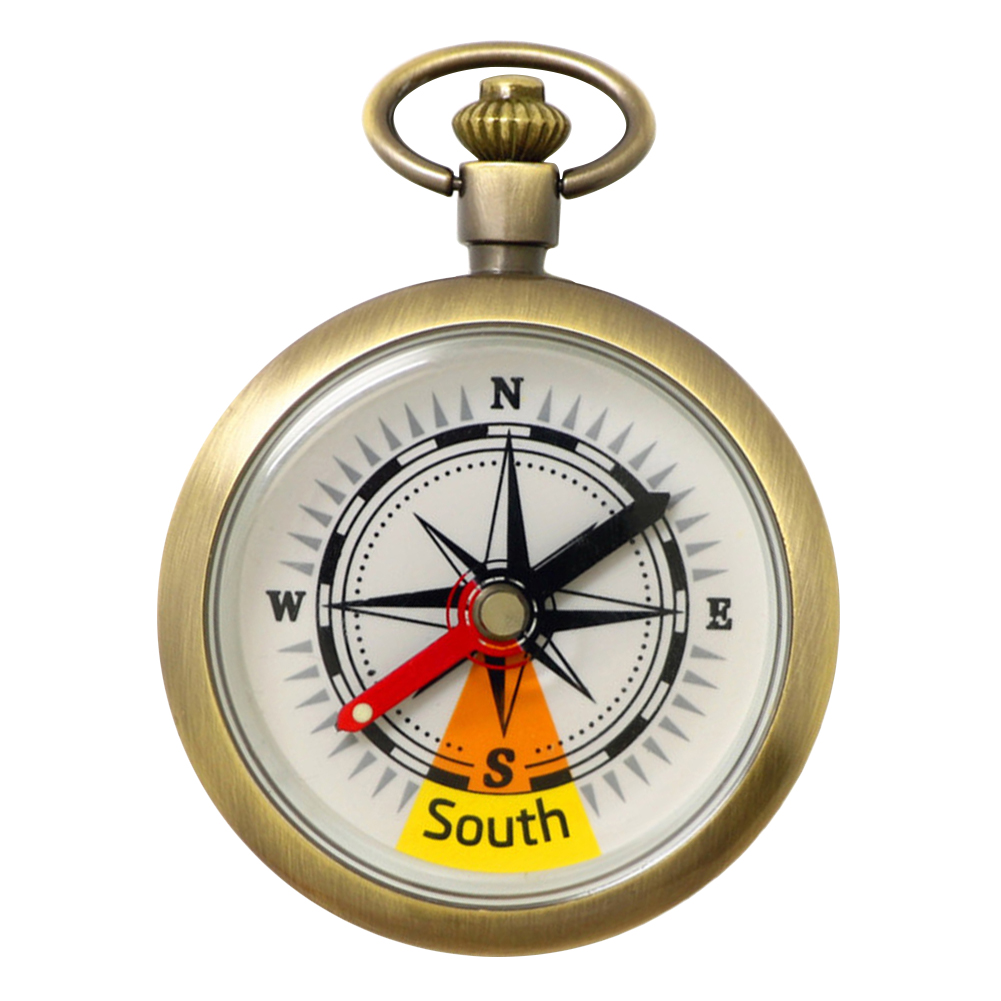 

Vintage Pocket Watch Outdoor Camping Hiking Navigation Portable Compass, 501 Original