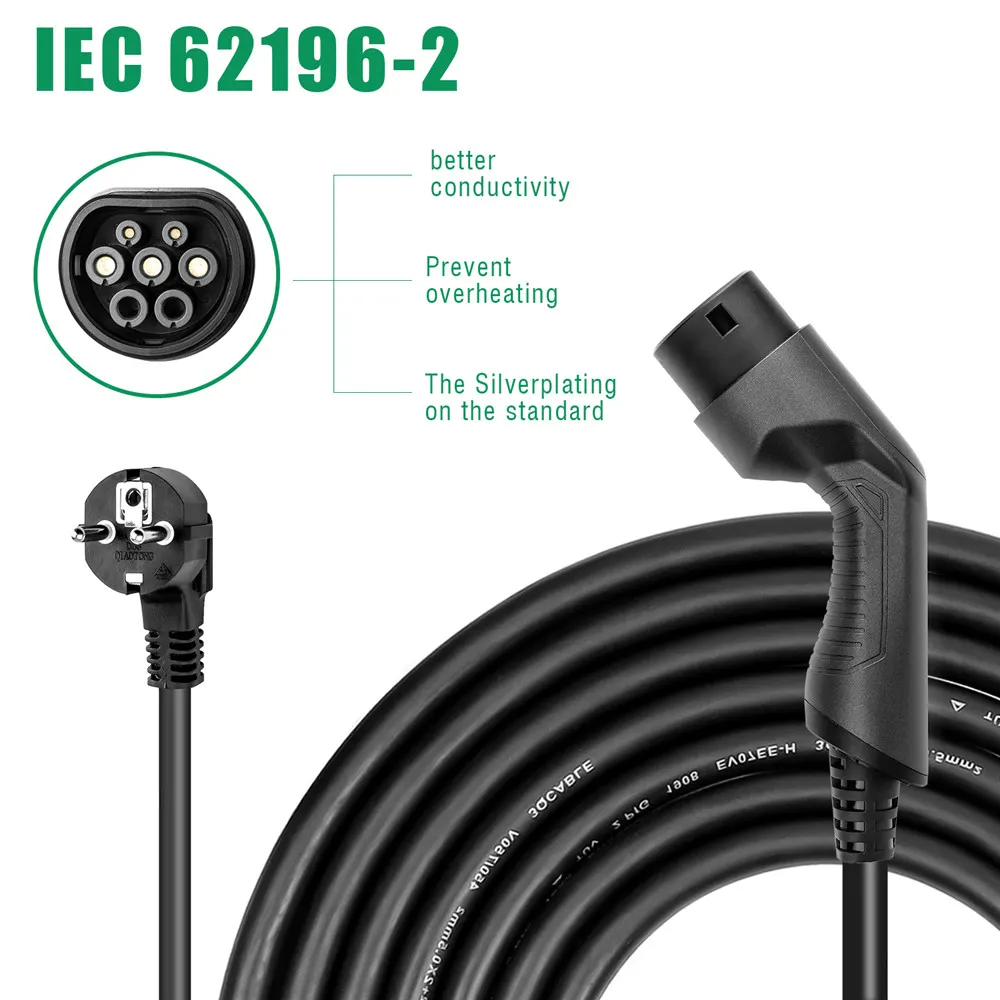 thumbnail image 2 of IEC 62196-2 Secure Holder Box For Type 2 EVSE Plug – EV Charging Station, Level 2, Unbranded 2 of 5
