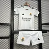 2024/2025 Real Madrid Home Football Jersey 1:1 Thai Quality Kids Size