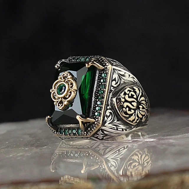 Vintage Handmade Turkish Men's Ring