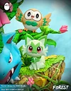 Forest Type Family - Pokemon Resin Statue - EGGS Studios