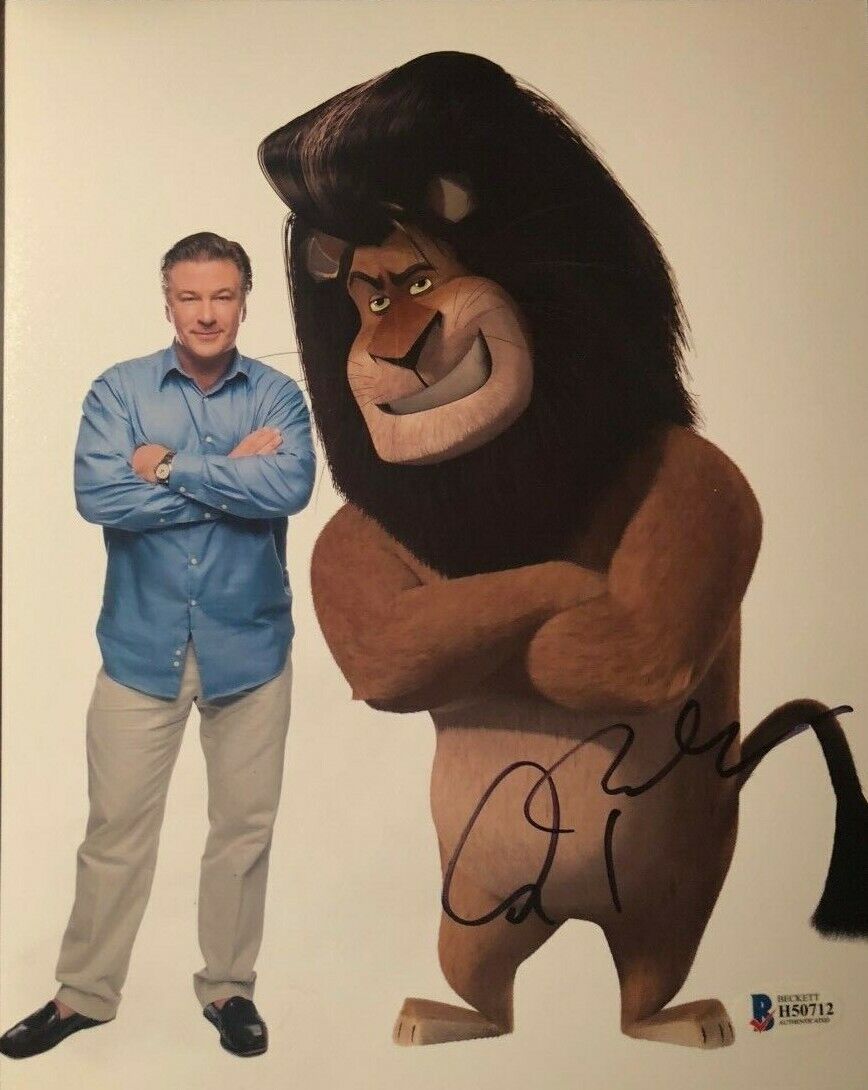 Alec Baldwin signed autographed 8x10 Photo Poster painting Madagascar Makunga 30 Rock COA