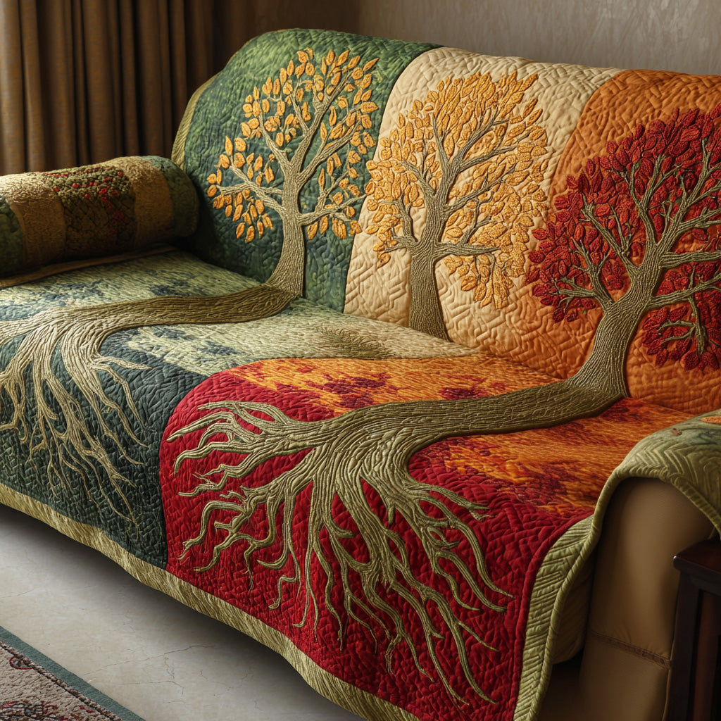 Nature Cycle Quilted Sofa Cover NCU0TD2120 everthome