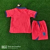 2022 FIFA World Cup England Away Football Jersey Kids Size