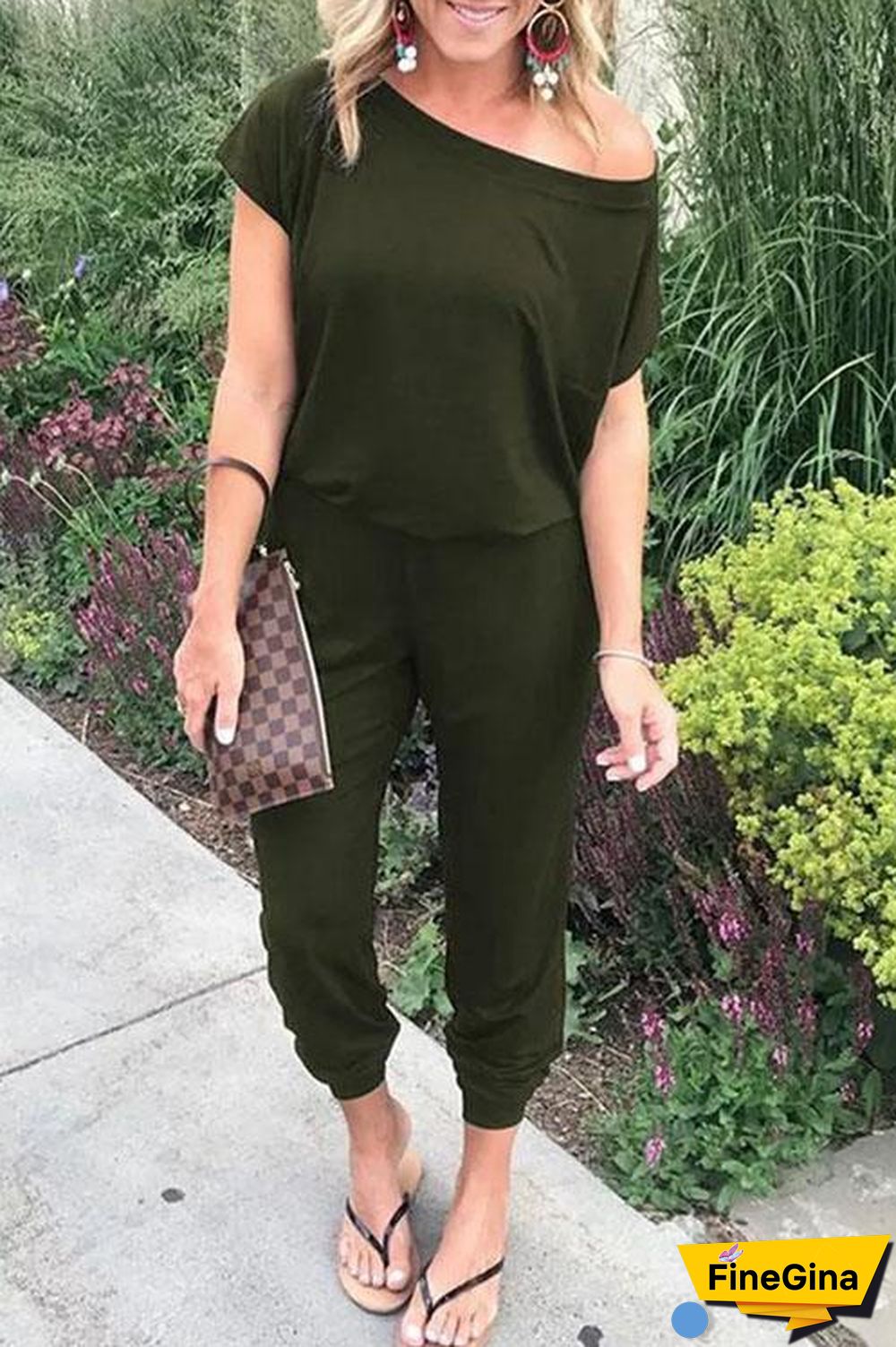 Casual Loose One-piece Jumpsuit