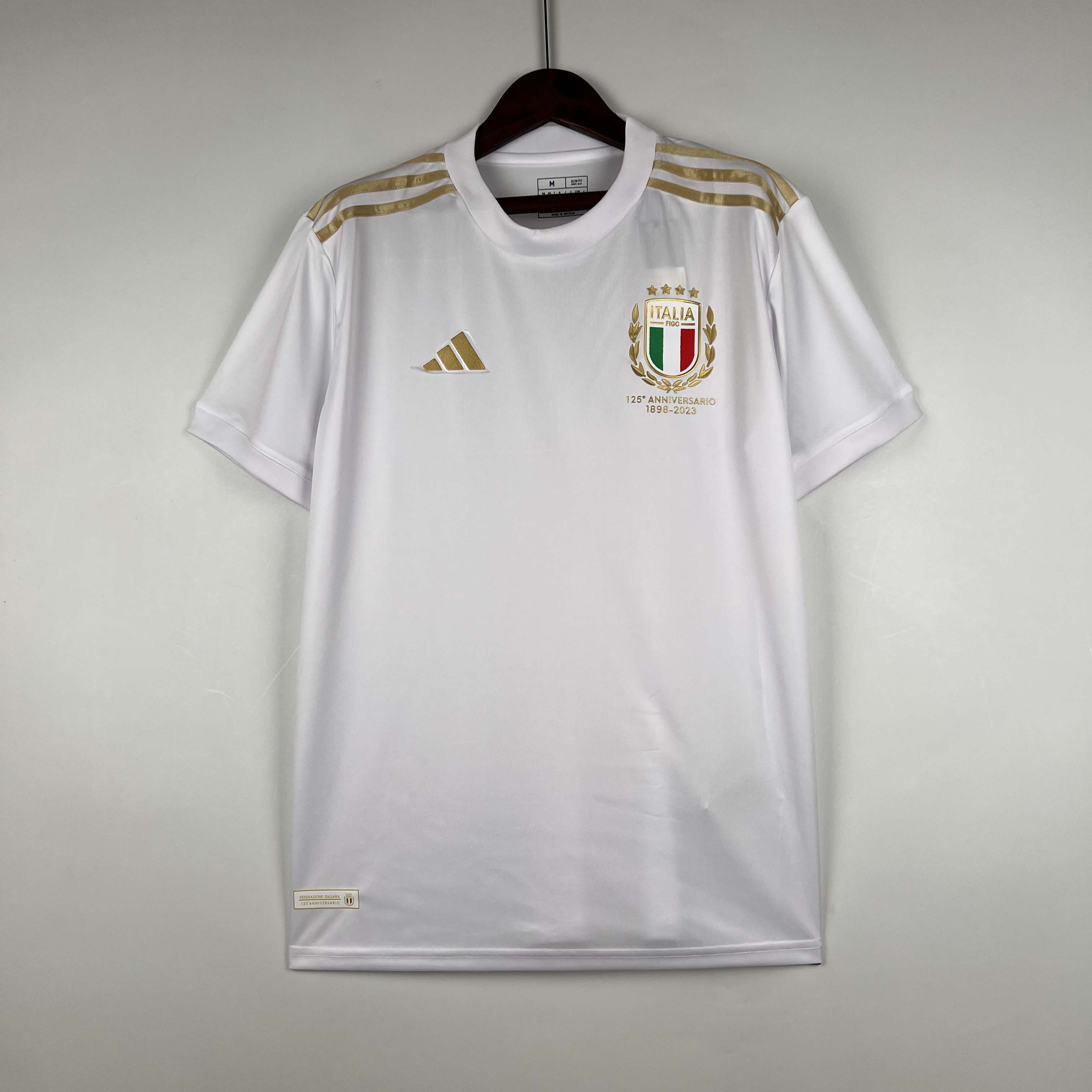 125th anniversary jersey of the Italian national football association Italy