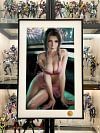 Aerith Gainsborough in Pink Dress Decorative Painting - (FF7) Final Fantasy VII - Xingkong Studio