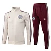 25/26 Ajax Beige long zipper  Training Jacket Set