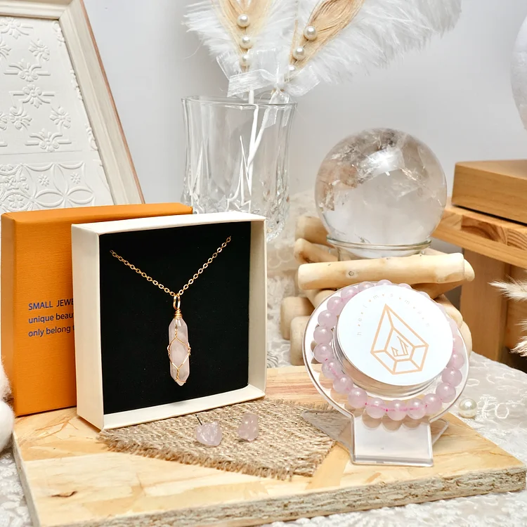【Mother's Day Gift】Crystal Jewellery Set