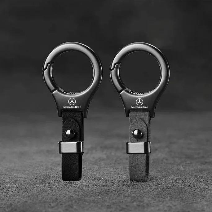 New zinc alloy suede keychain