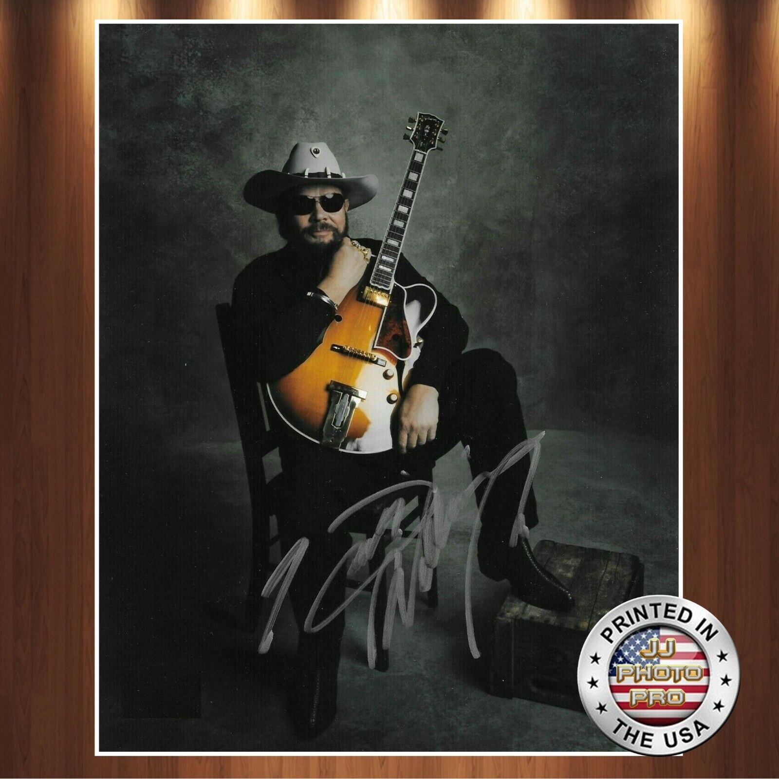 Hank Williams Jr Autographed Signed 8x10 Photo Poster painting REPRINT
