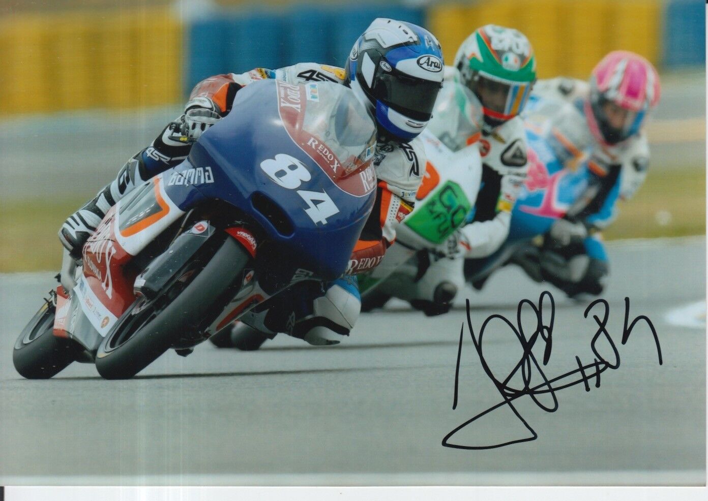 Jakub Kornfeil Hand Signed 7x5 Photo Poster painting Redox-RW Racing Moto3 MotoGP 2.