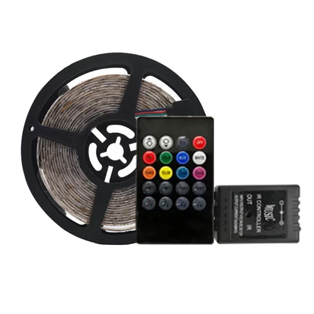 

Colorful Remote Control Light Strips Waterproof 5050 LED Music Lamp Tape, 501 Original