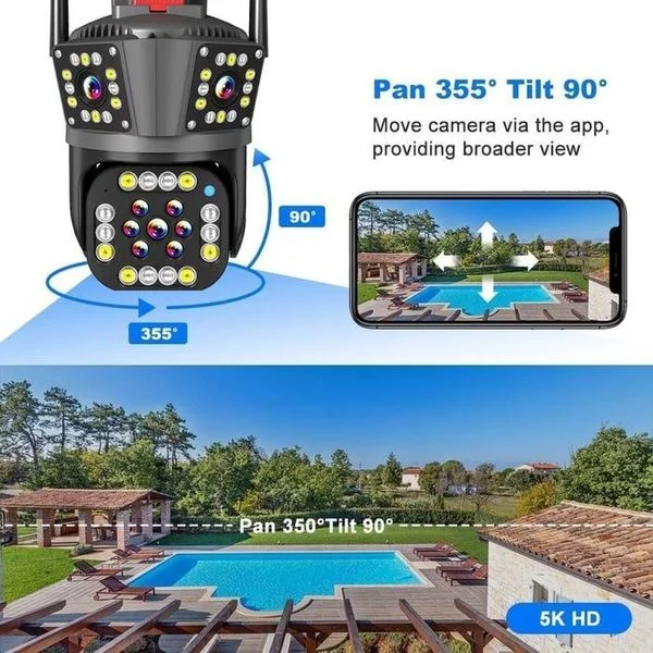 Outdoor Waterproof Wireless WiFi HD Security Camera 📷