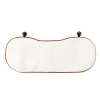 Minimalism White Brown Car Used PU Leather Cushion Linen Seat Cover