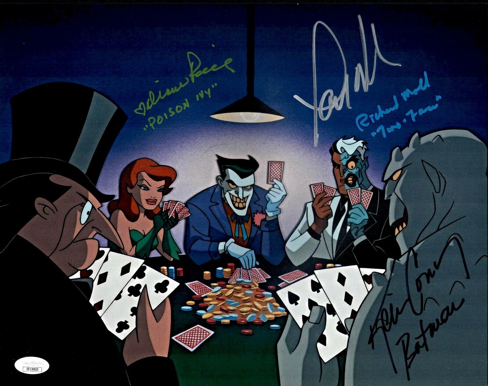 KEVIN CONROY X4 Cast Signed 11x14 Photo Poster painting BATMAN ANIMATED SERIES Autograph JSA COA