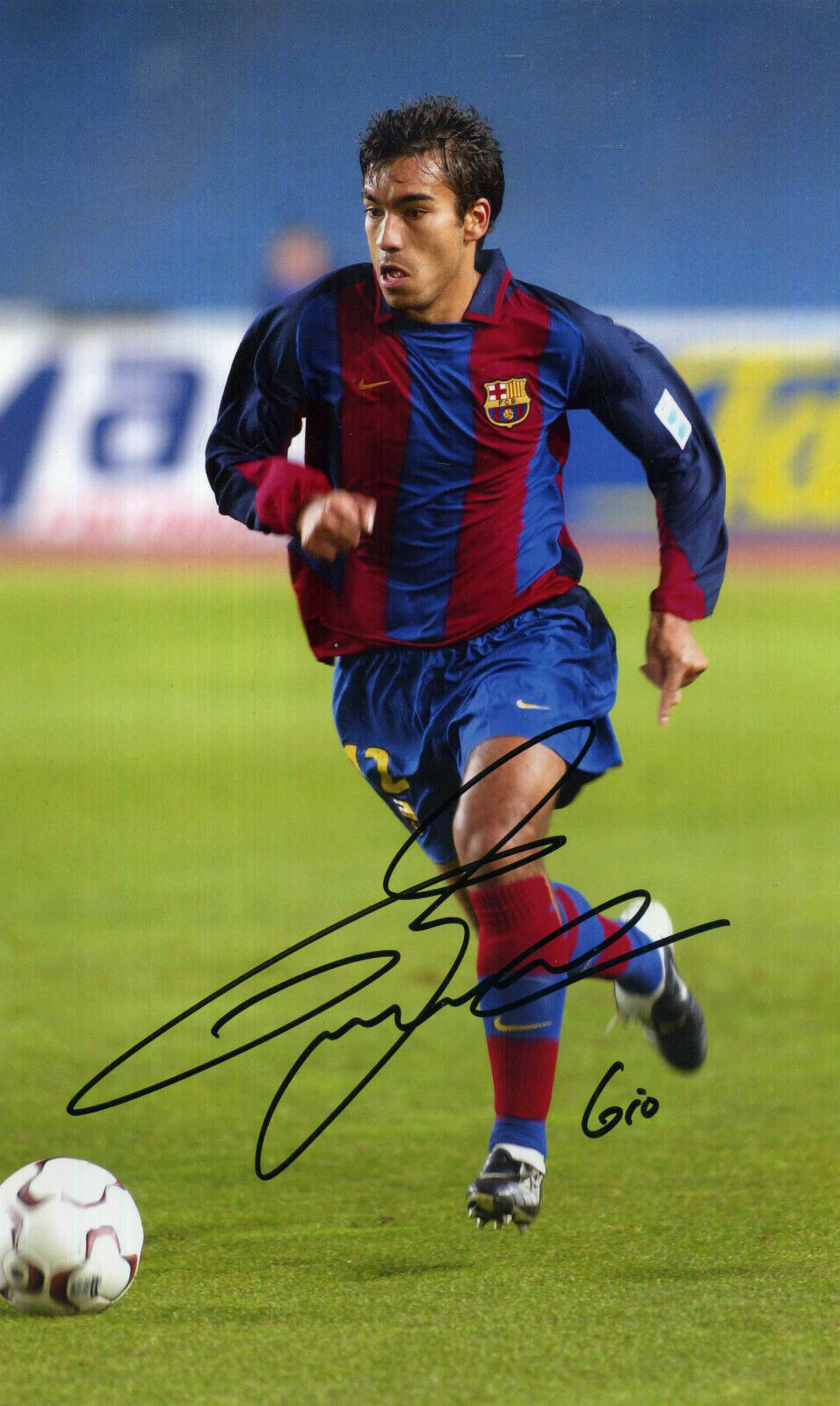 GIOVANNI VAN BRONCKHORST Signed Photo Poster paintinggraph - Barcelona / Netherlands - reprint