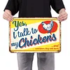 Chicken - Metal Tin Signs(8*12Inch/12*16Inch) - Animal