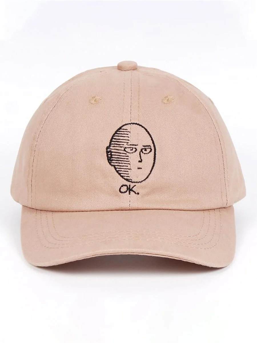 ONE PUNCH-MAN Dad Hat Baseball Cap Embroidery Funny Hat