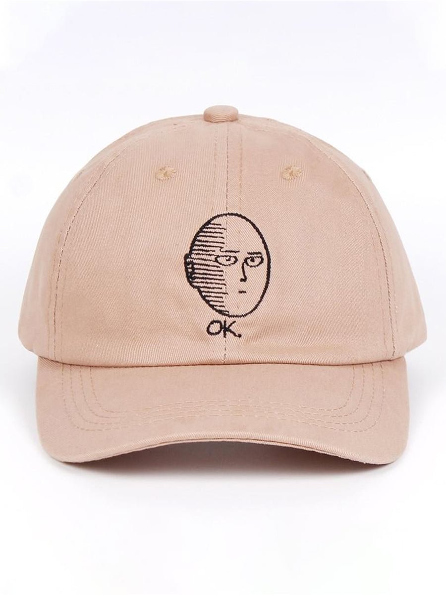 ONE PUNCH-MAN Dad Hat Baseball Cap Embroidery Funny Hat