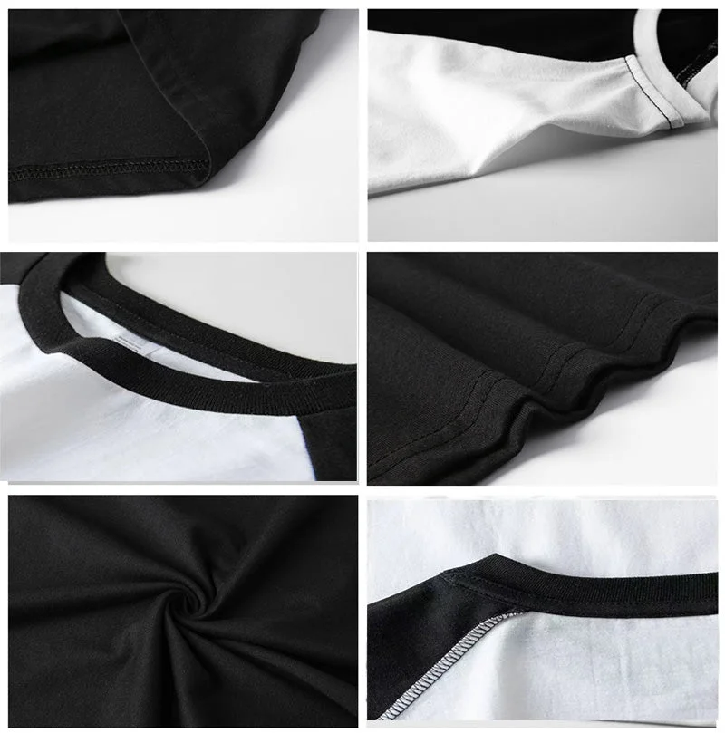 Letter Hellfire club Raglan Sleeve Colorblock Graphic Tee