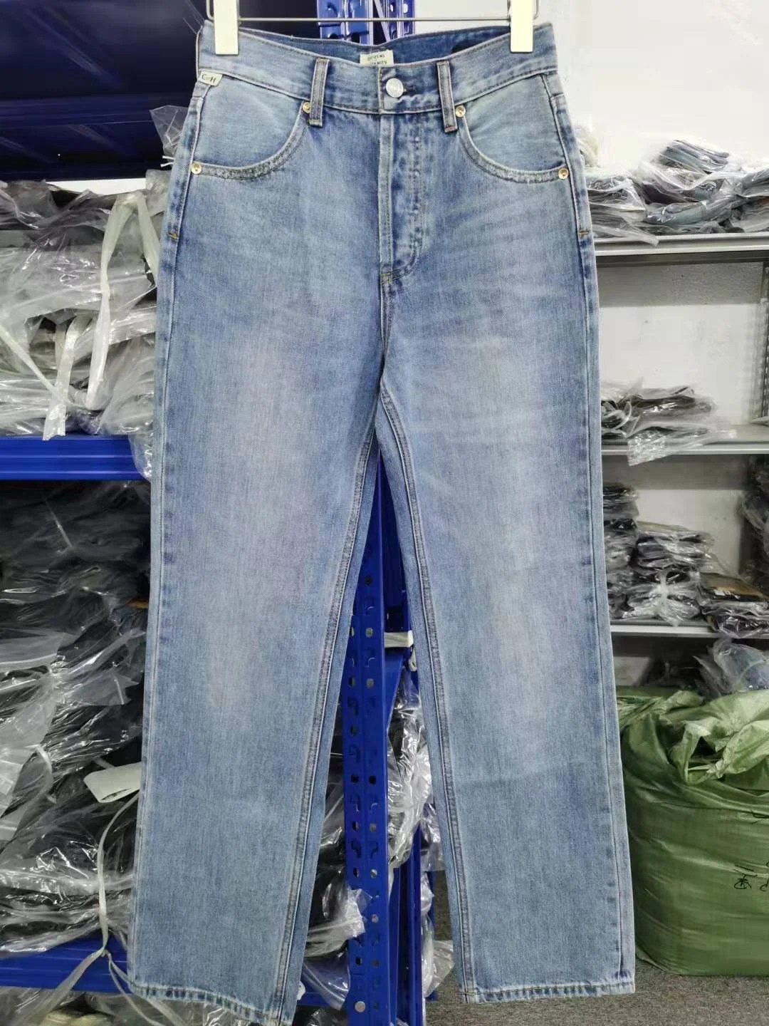 Women jeans high waist fashion lady loose denim pants