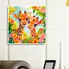 Giraffe - runder Bohrer Diamant Malerei - 30 * 30cm