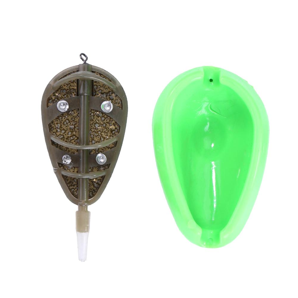 

30/40g Bait Inline Method Carp Fishing Bait Basket Feeder Mould Set, 501 Original