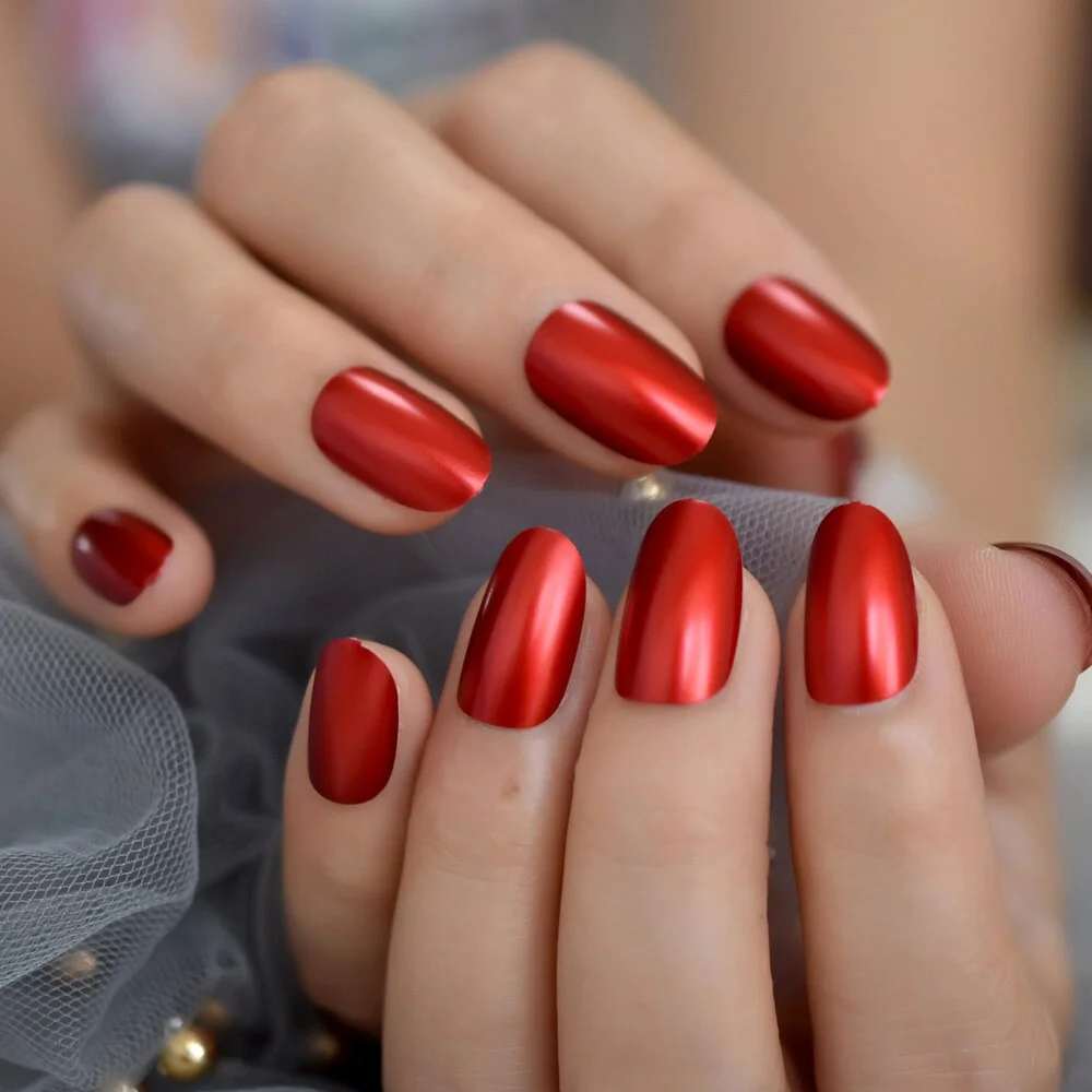 Studio 24 Artificial Nails Black Square Medium Fake Nail Art Tips gel Rose Gold Glitter Decoration Shimmer Acrylic Nail-Nail Inspo