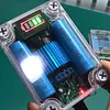 Solar & USB Rechargeable Oxygen Pump, 10400mAh Portable Quiet Aerator for Outdoor Fishing Live Bait Aquarium