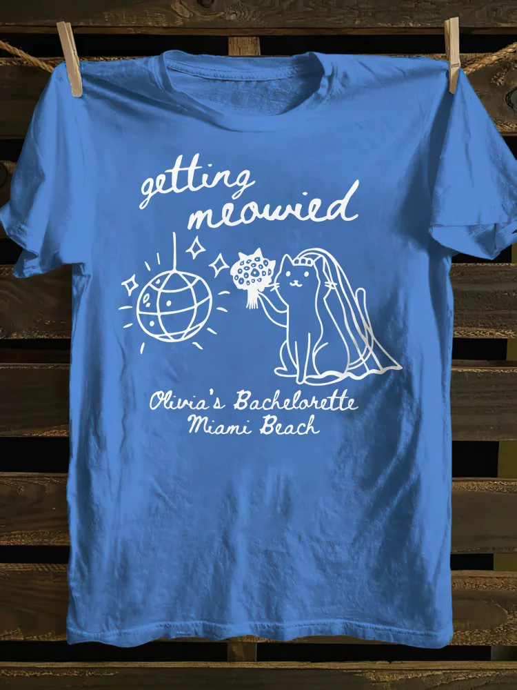 Getting Meowied T-shirt