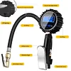Digital Air Compressor LCD Display Air Line Clip-on Tyre Pump for SUV Truck Bike