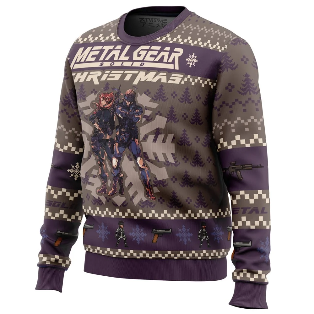 Christmas Metal Gear Solid Ugly Christmas Sweatshirt