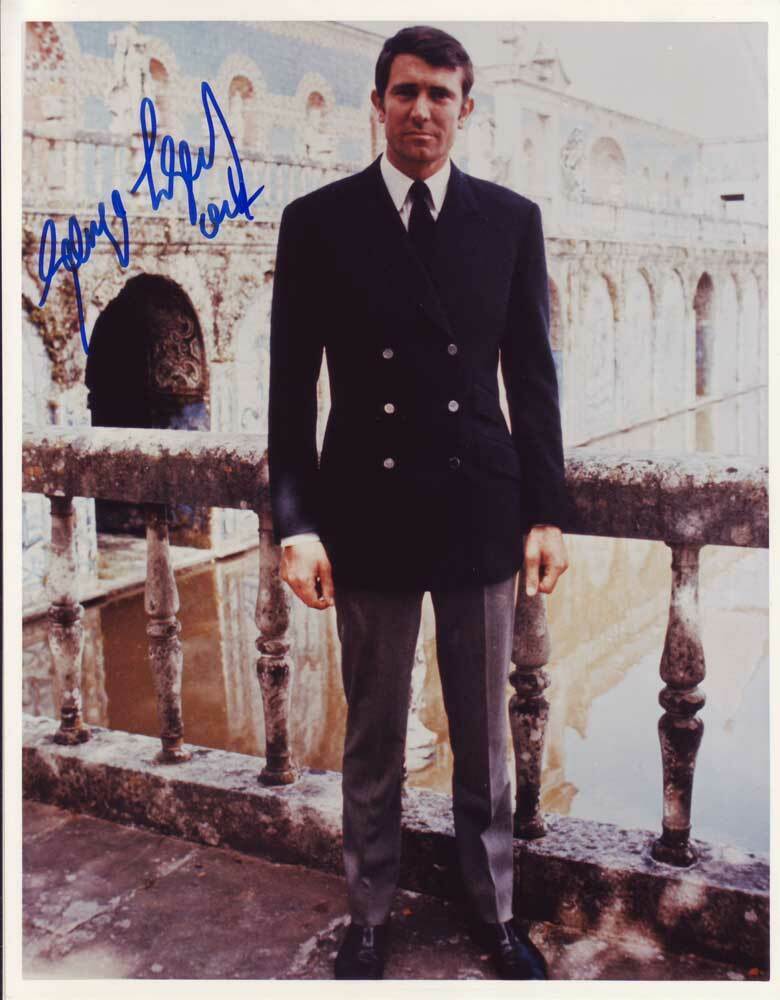 George Lazenby In-person AUTHENTIC Autographed Photo Poster painting SHA #31955