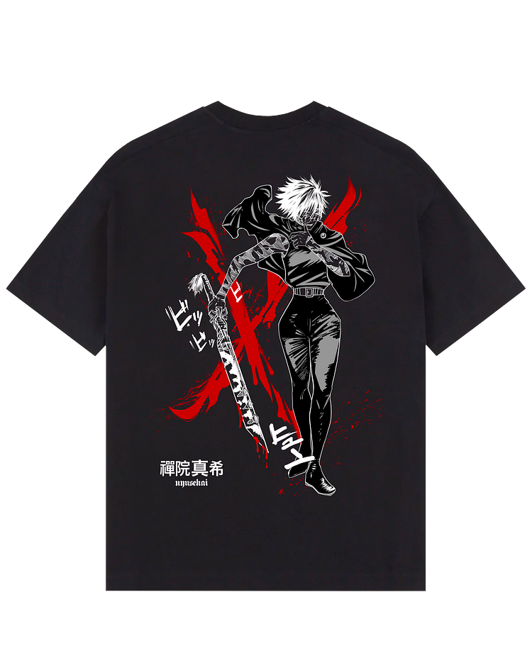 "Maki X Dragon-Bone - Jujutsu Kaisen" Oversized T-Shirt
