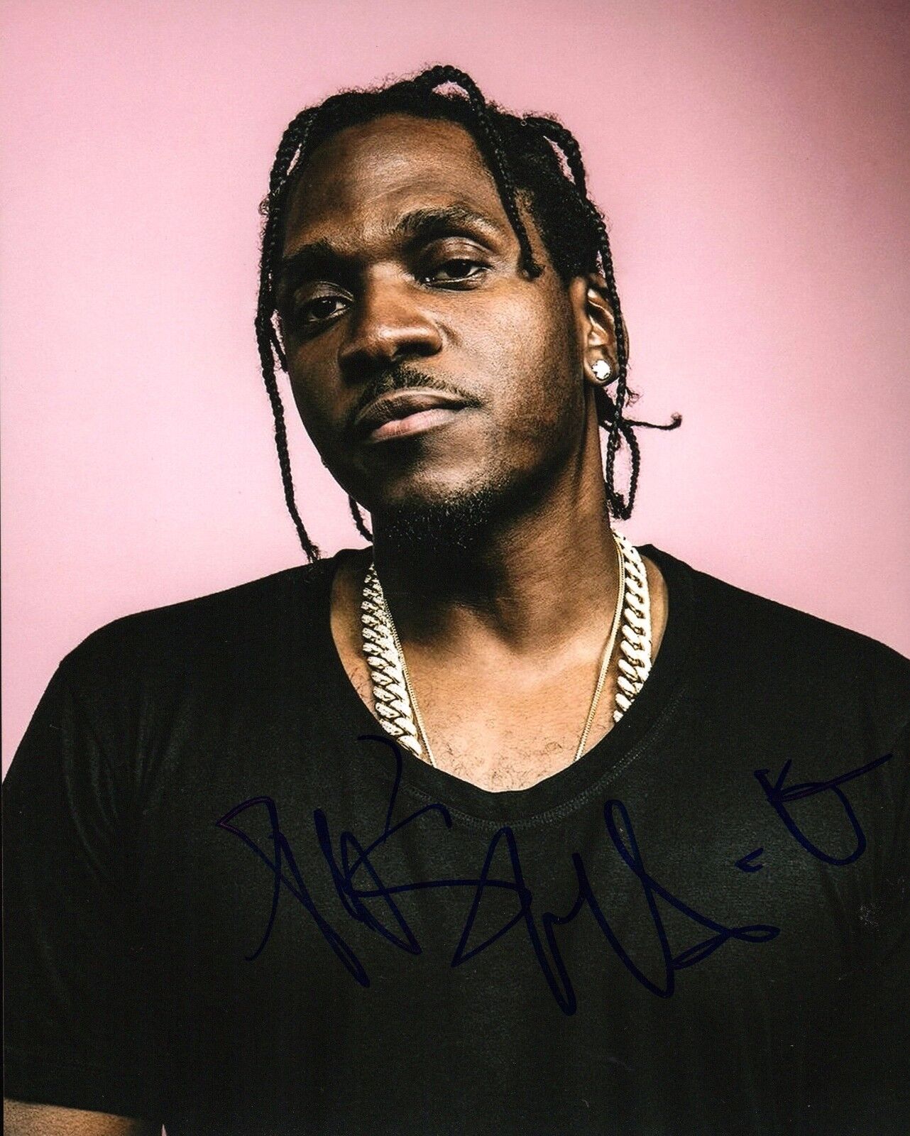 GFA Clipse GOOD Music * PUSHA T * Signed Autographed 8x10 Photo Poster painting AD3 COA