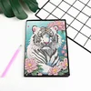 Diamond Painting Tiger Diary Book 50 Pages for Adults Kids