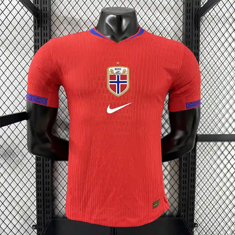 2025 Player Norway Soccer Jersey Home
