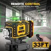 Infrared laser level, high precision, strong light, suitable for outdoor use, compact and multi-functional automatic leveling device