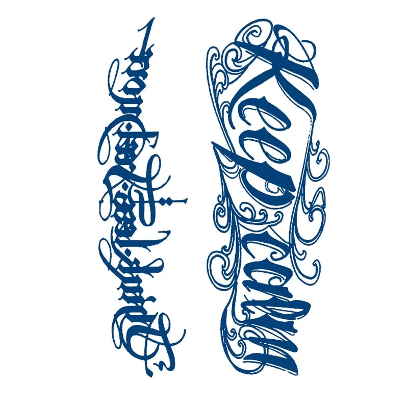 GHHF51-200 herbal juice tattoo stickers semi-permanent lasting men and women tattoo waterproof sweat plant juice tattoo stickers