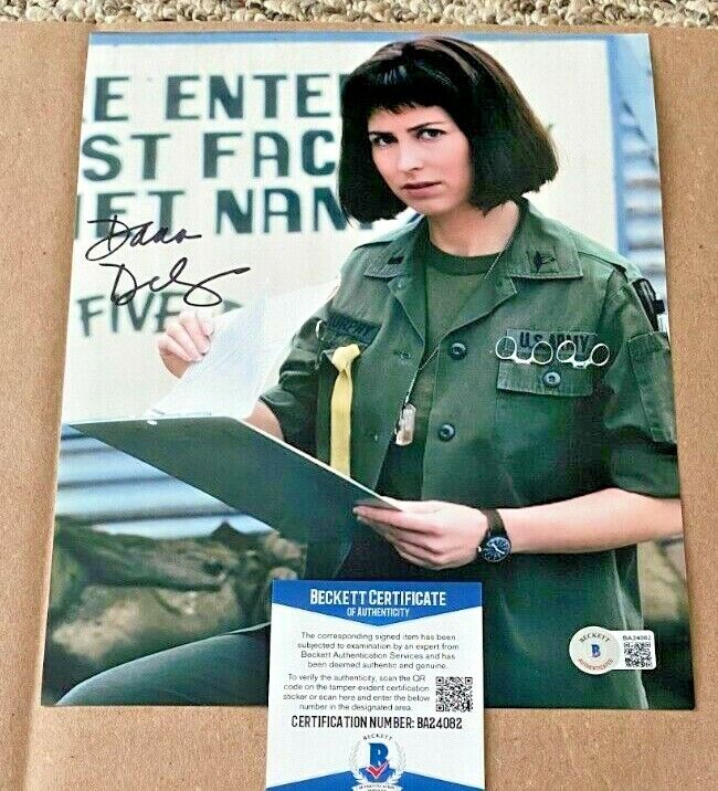 DANA DELANY SIGNED CHINA BEACH 8X10 Photo Poster painting BECKETT CERTIFIED BAS #3