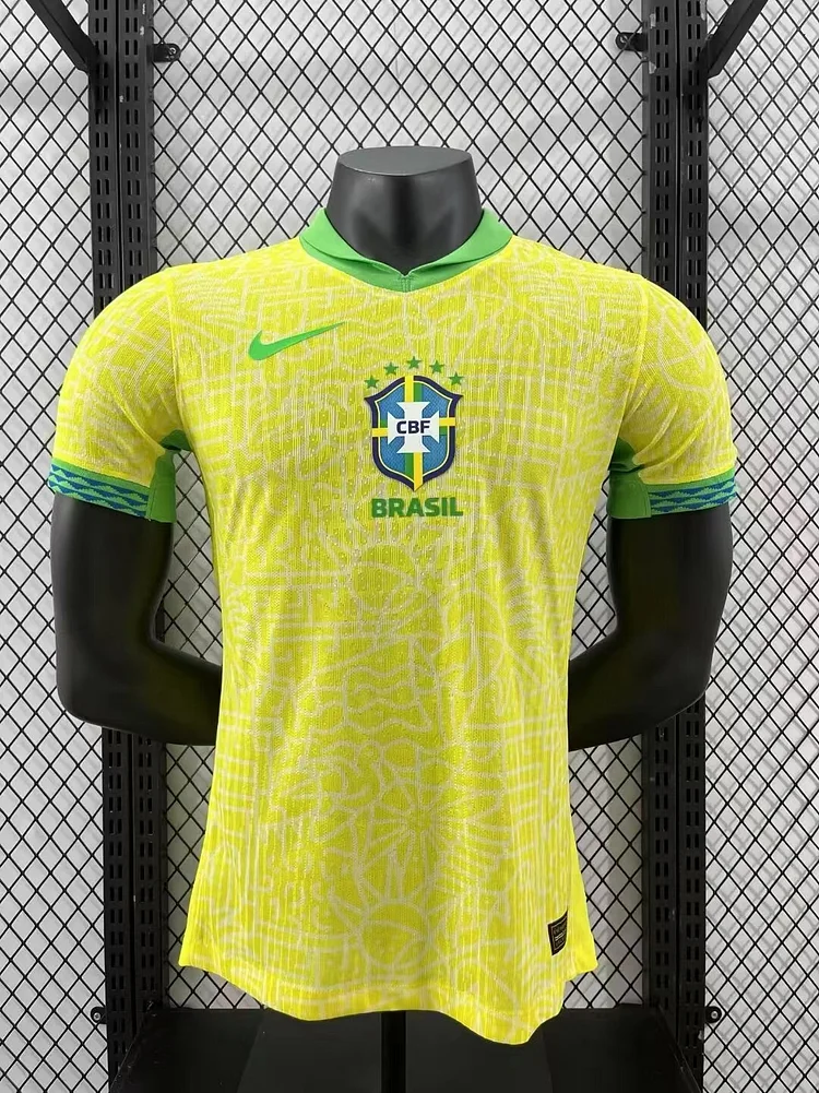 2024-25 Brazil Home Shirt - Player Edition